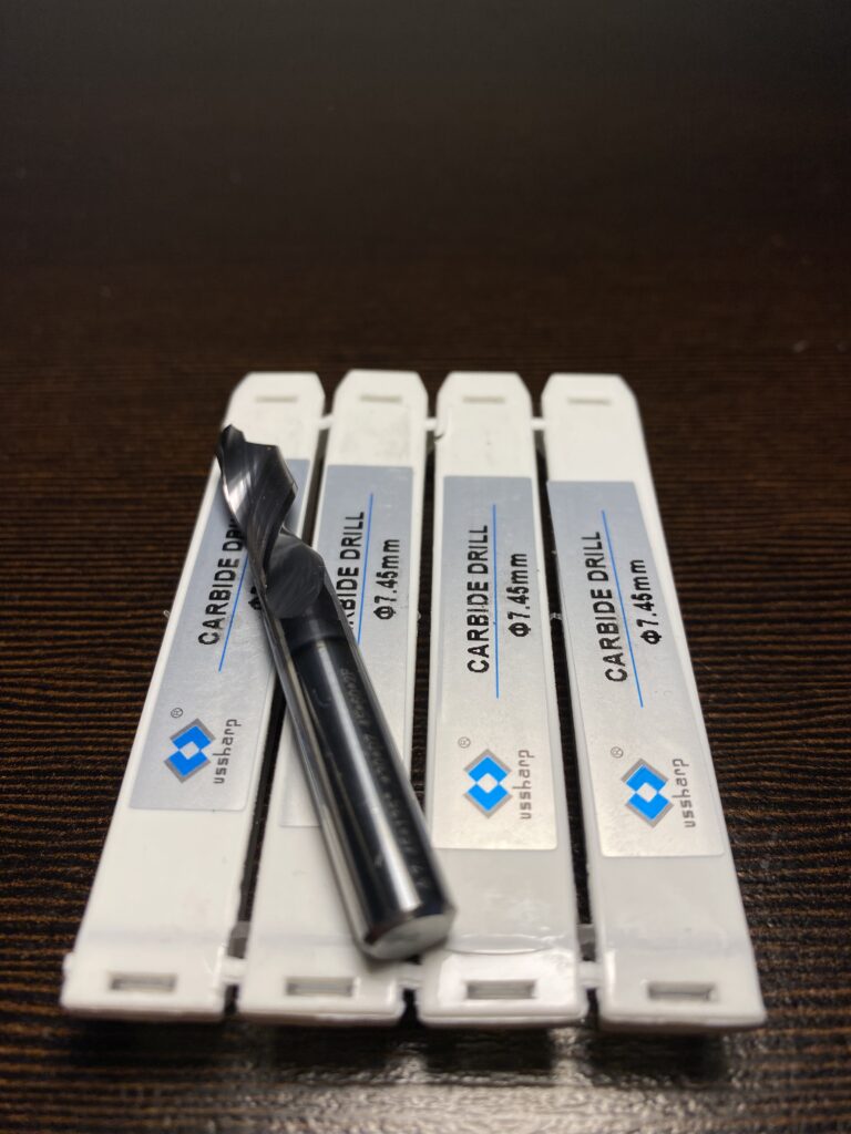 USSHARP Solid Carbide Drills Without Coolant Holes