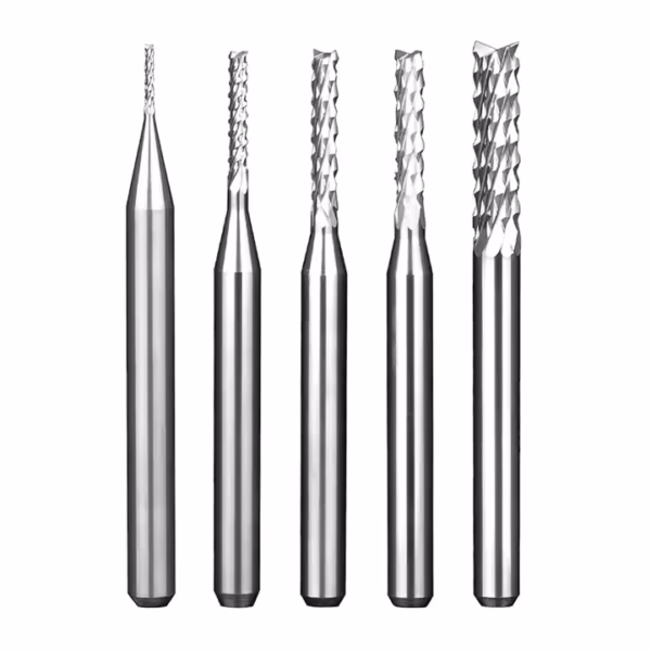 Corn Teeth Carbide End Mill - D3.175*1.6*8.5