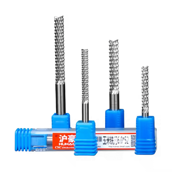 Corn Teeth Carbide End Mill - D6*6*25