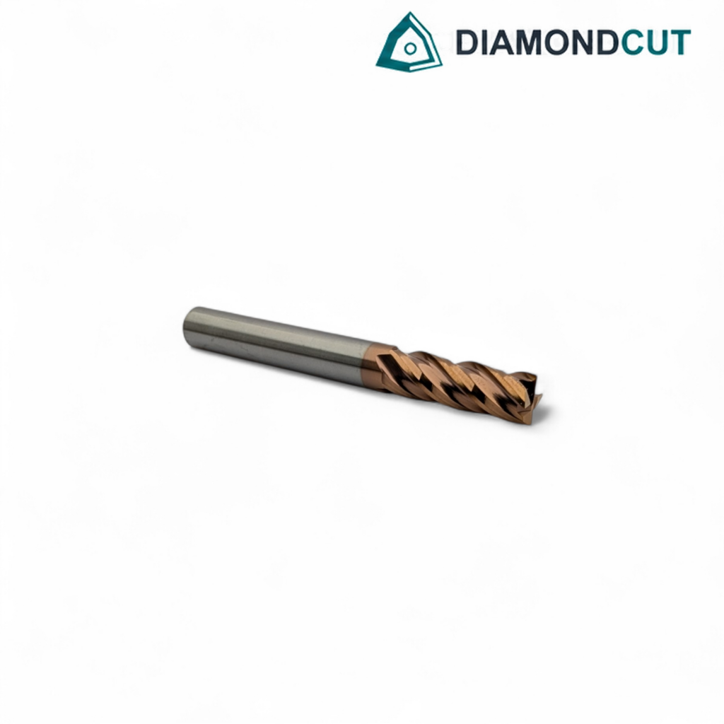 D6×50-4F HRC55 Carbide Endmill with AlTiN Coating