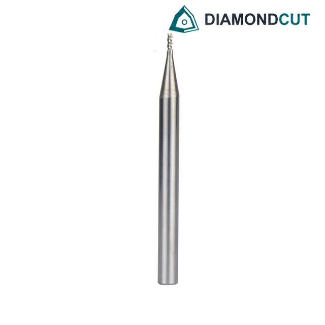 D2 Endmill - Aluminum - D2*6*4D*50F -3F-60°