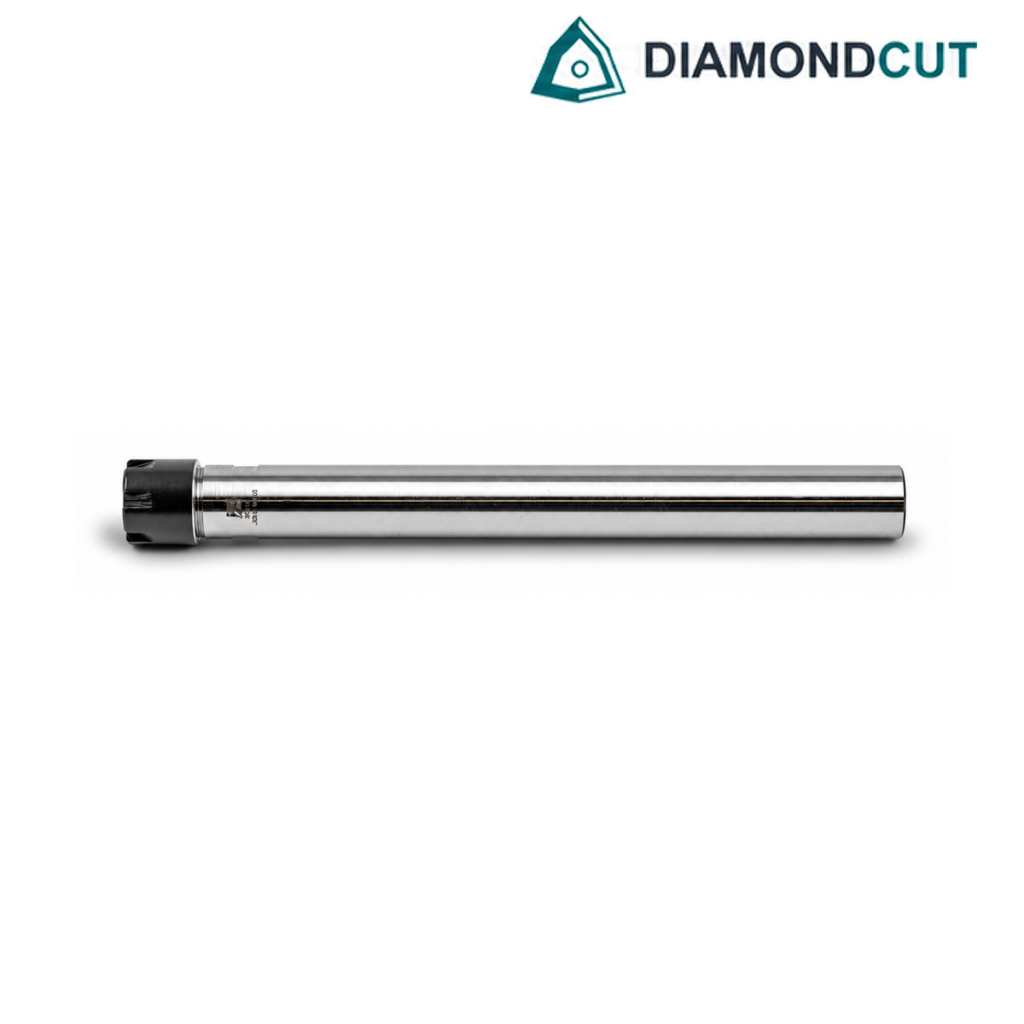 ER16M 20mm Straight Shank Extended Collet Chuck x 150mm Shank Length