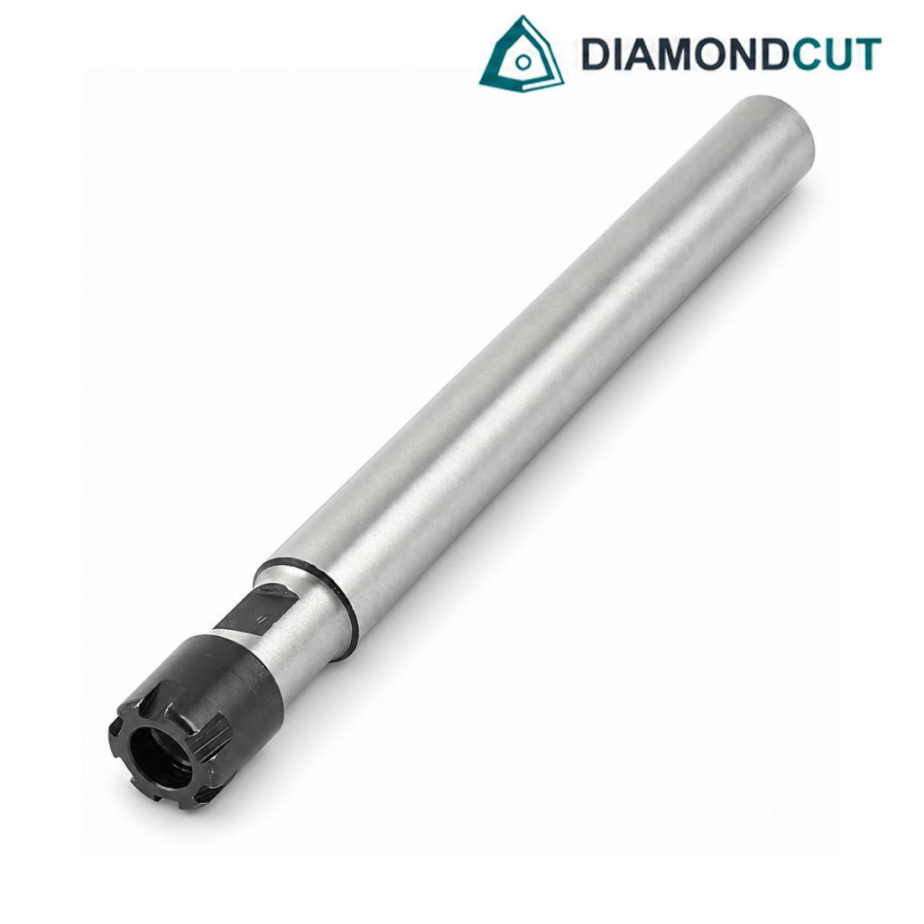 ER8M 12mm Straight Shank Extended Collet Chuck x 150mm Shank Length