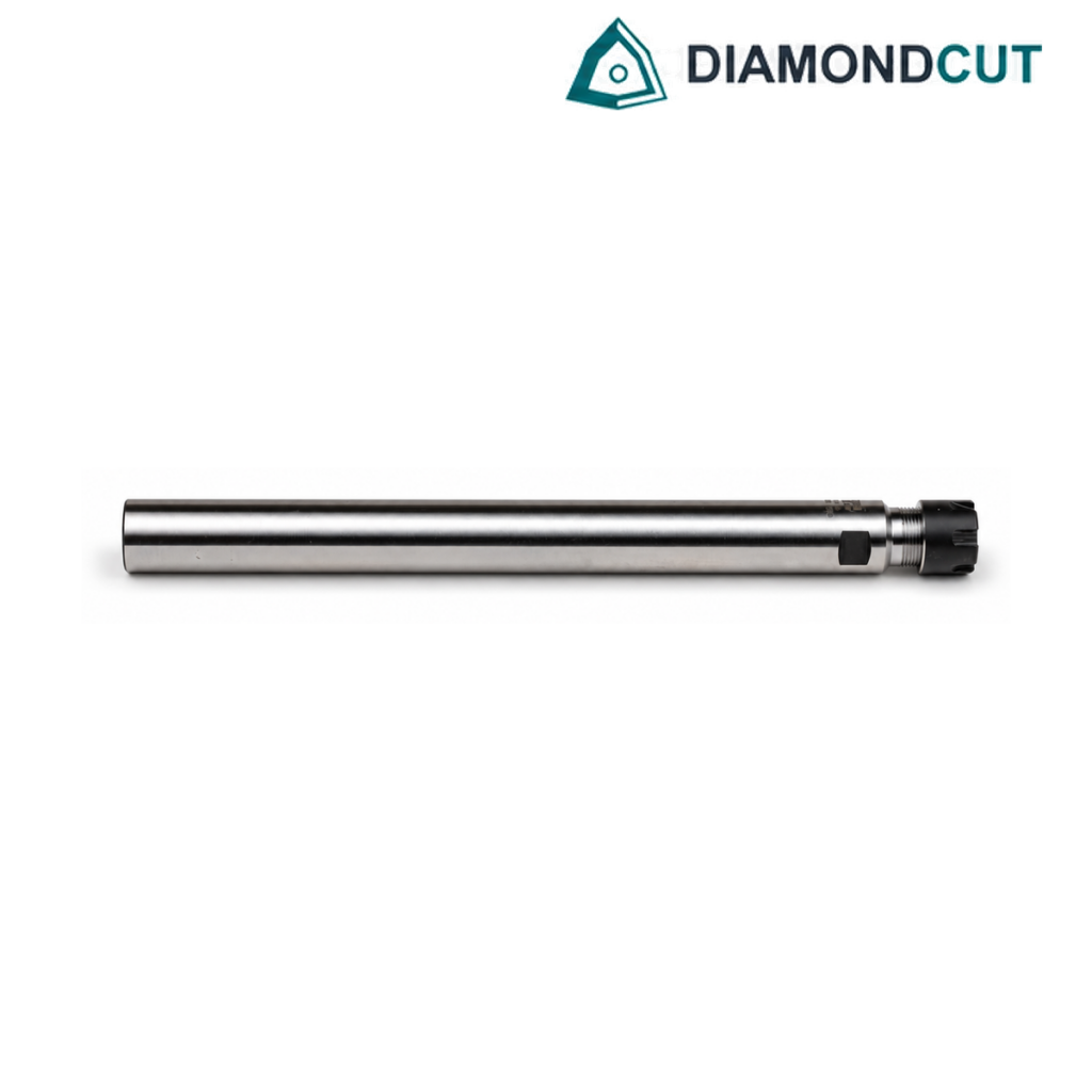 ER11M 16mm Straight Shank Extended Collet Chuck x 150mm Shank Length