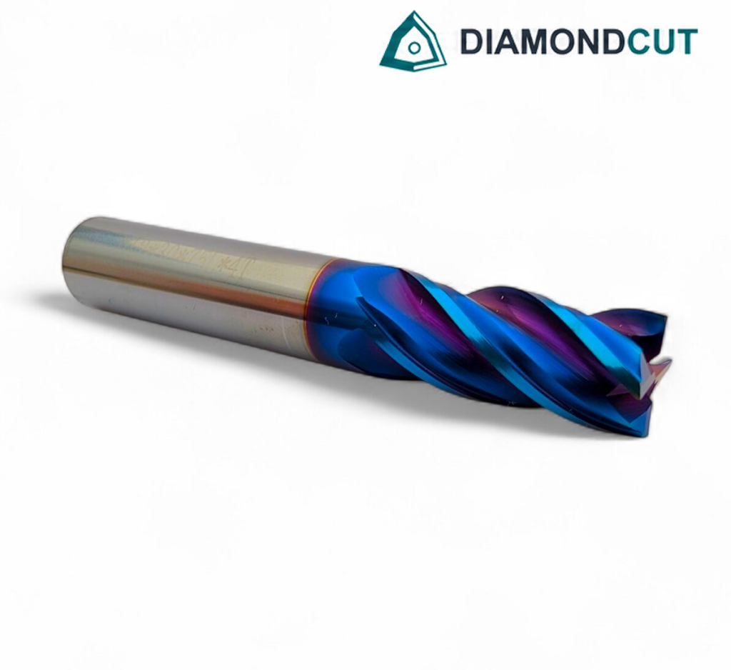 D12 Endmill - HRC65 - D12*30*75 - 4F Hardned Steel  Grewin