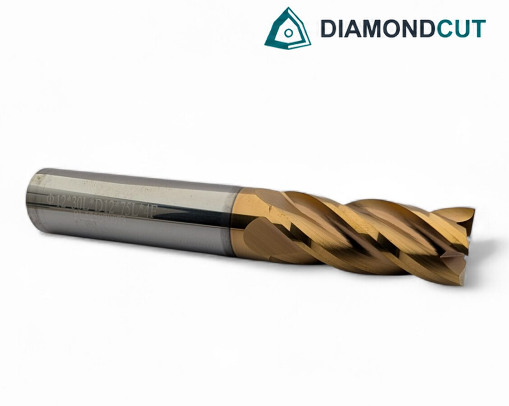 D12 Endmill - HRC58 - D12*30*75 - 4F Steel  CRM