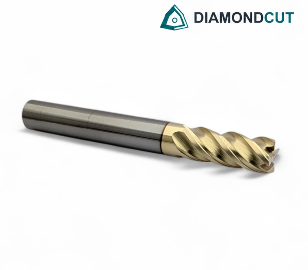 D6 Endmill - ZrN - 6*15*50L*4T 70°