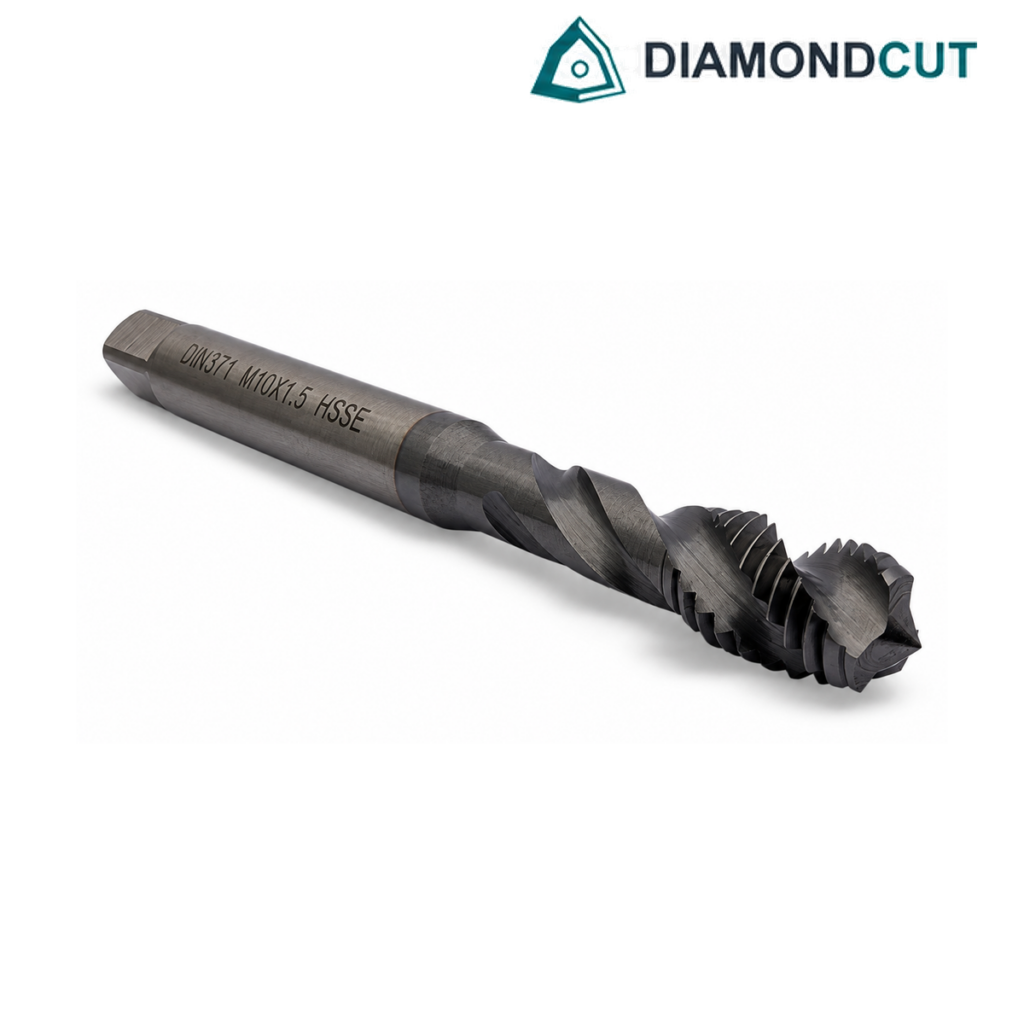 HSSE Spiral Flute Tap M35 Din371 M10*1.5 Grewin