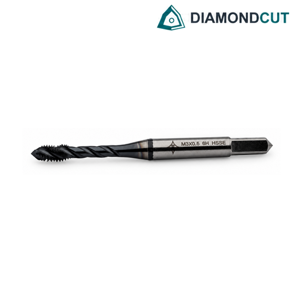 HSSE Spiral Flute Tap JIS M3*0.5 Cleveland