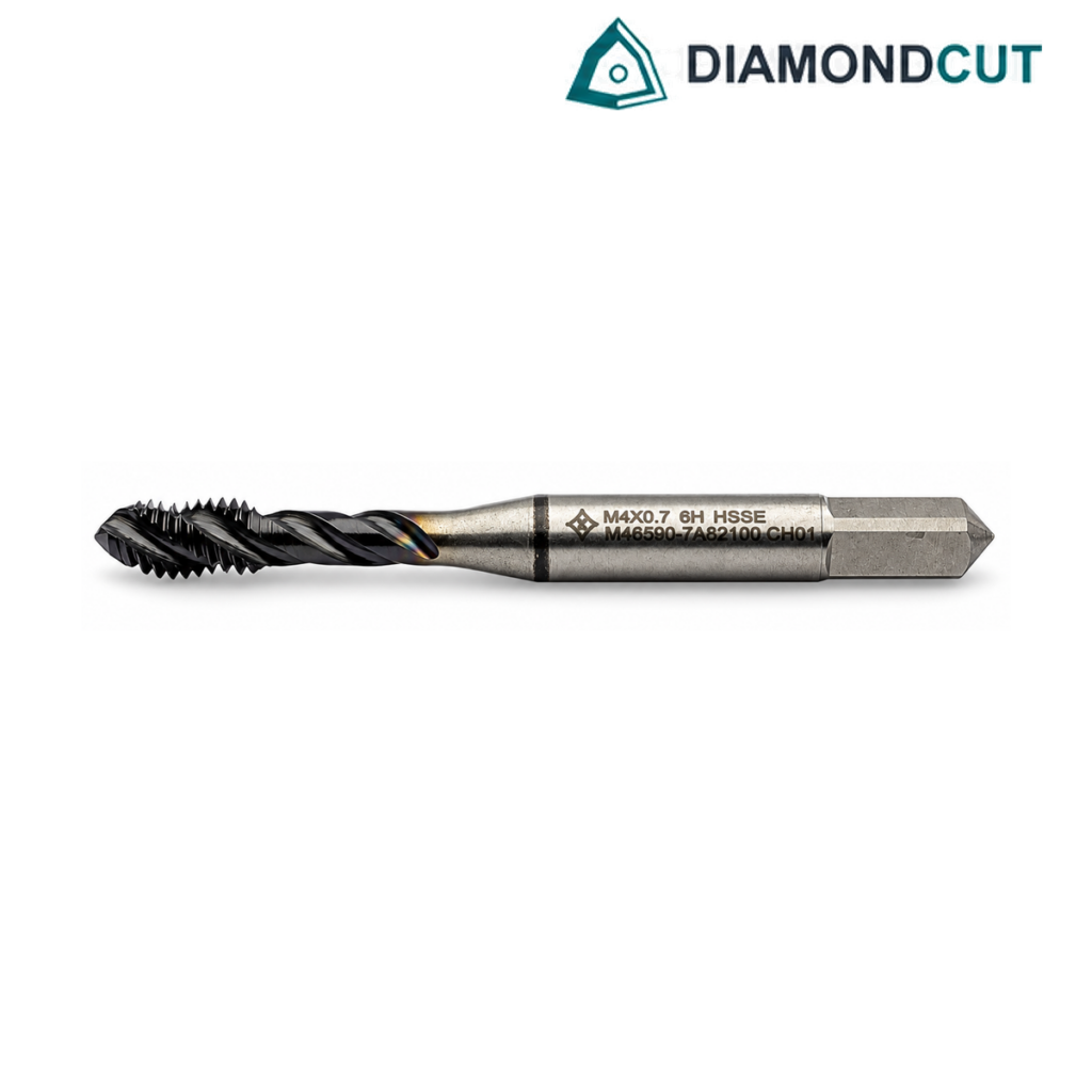 HSSE Spiral Flute Tap JIS M4*0.7 Cleveland
